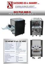 Plegadora grapadora automtica NAV PLE 4600G