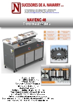 Termoencuadernadora NAV ENC 46