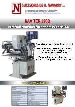 Prensa de termoimpresin totalmente elctrica