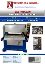 Troqueladora para puzzles hidrulica NAV TROPZ750