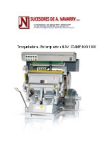 Troqueladora 80 X 110 con stamping NAV STAMPING 1100