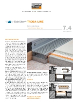 Troba Line - canaleta de drenaje