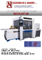 Insertadora de bandas elsticas de libros - Nav Elast 360