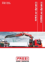 Fassi- Gras hidrulicas articuladas F395A - F395RA