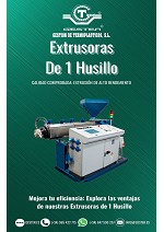 Extrusoras de 1 Husillo: Calidad y Consistencia