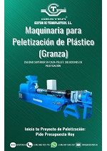 Maquinaria para Peletizacin de Plstico: Eficiencia en la Produccin de Granza