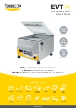 Envasadora al vacio de sobremesa EVT-14
