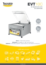 Envasadora al vacio de sobremesa EVT-10-C