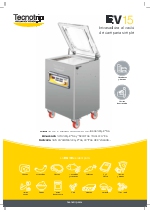 envasdaora al vacio de campana simple EV-15