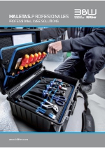 Catlogo maletas profesionales para suministro industrial.