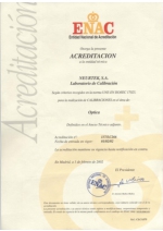 Certificado de Calibracin Acreditado por ENAC UNE EN ISO 17025