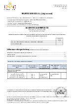 Alcance de la acreditacin ENAC