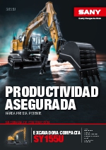 Excavadora compacta SY155U