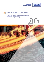 Metalurgia - Boquillas para Refrigeracin Secundaria en Coladas Continuas