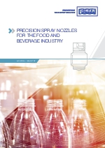 Boquillas pulverizadoras para la industria Alimentaria y de Bebidas