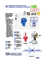 Agricultura - Boquilla de doble chorro plano asimtrico con inyeccin de aire - Lechler IDTA