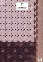 Pavimento de seguridad con rejilla & antifatiga, Lock-Mat