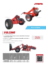 Tripuntal arrastrado: Vulcano