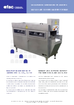 Masajeadora sangradora para jamones y paletas