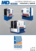 Desbarbadora-Satinadora COSTA MD 4-5