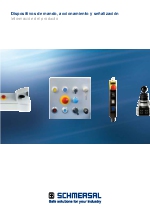 Dispositivos de mando, accionamiento y sealizacin