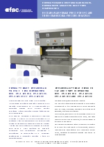 Prensa formato rectangular para el prensado en dos y tres dimensiones