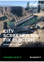 Cribas mviles Cityscreener 104 - EN