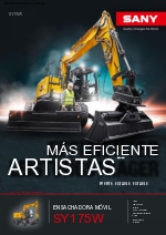 Excavadora de ruedas SY175W