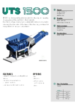 Machacadoras mviles UTS1500 - EN