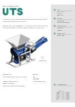 Machacadoras UTS750 - ES
