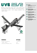 Cribas fijas UVS 25/2 EN