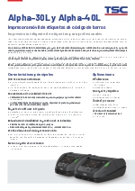 Impresora trmica porttil - Alpha-30L y Alpha-40L (ESP)