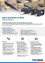 Impresora trmica de cdigos de barras -T8000 (ESP)