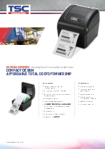 Impresora trmica de cdigos de barras - Serie DA210/DA220 (EN)