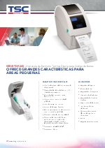 Impresora trmica directa de cdigo de barras TDP-225 (ESP)