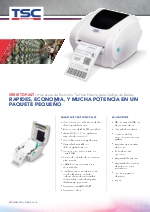 Impresora trmica de cdigos de barras TDP-247 (ESP)