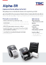 Impresora porttil de cdigos de barras Alpha-3R (ESP)