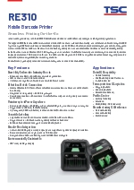 Impresoras de cdigos de barras RE310 (EN)