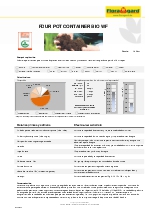 Floradur Pot Container Bio WF