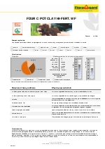 Floradur C Pot Clay Hi-Fert WF