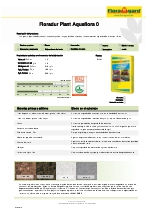 Floradur Plant Aquaflora 0