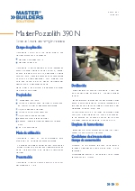 MasterPozzolith 390 N - Aditivo polifuncional para hormign preparado