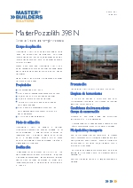 MasterPozzolith 398 N - Aditivo polifuncional para hormign preparado