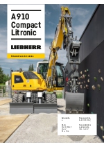 Excavadoras de ruedas A 910 Compact Litronic