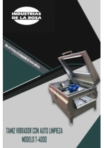 Tamiz vibrador modelo T-4000