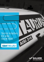TAURUS: el tamiz rotativo de Salher en acero inoxidable AISI 316 con la mejor relacin calidad-precio