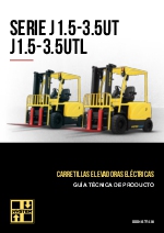 Carretillas elevadoras elctricas J1.5-3.5UT(L)