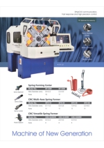 Conformador de resortes - Serie SFX