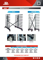 Ficha tcnica Estanteria Carro Plegable DR10