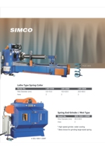 Rectificadora de resortes de tipo hmedo